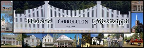 historic_carrollton_ms_header2 - Town of Carrollton, Mississippi