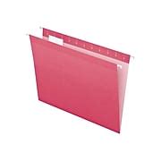 Pink Hanging File Folders | Staples