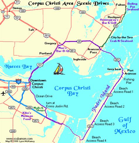 Corpus Christi maps & activities