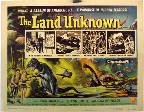 "LAND UNKNOWN, THE" MOVIE POSTER - "THE LAND UNKNOWN" MOVIE POSTER