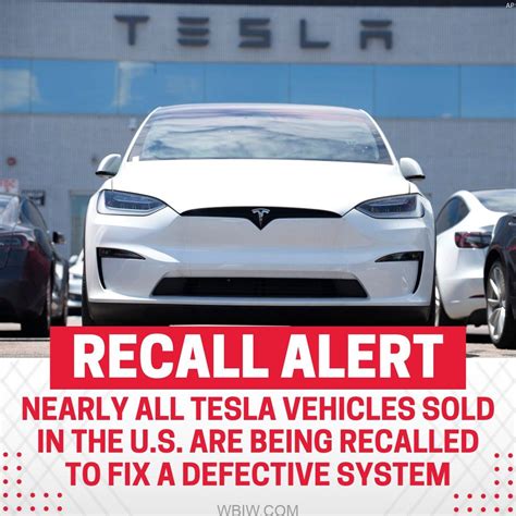 Tesla recalled nearly 2 million vehicles | WBIW