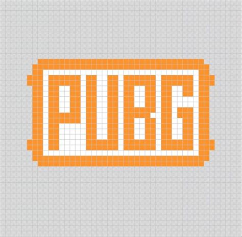 Pixel Art - PUBG (Videojuego) Pixel Art Patterns | Pixel art, Manualidades, Arte