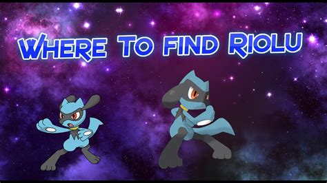 Where to find Riolu | Pokemon Brick Bronze - YouTube