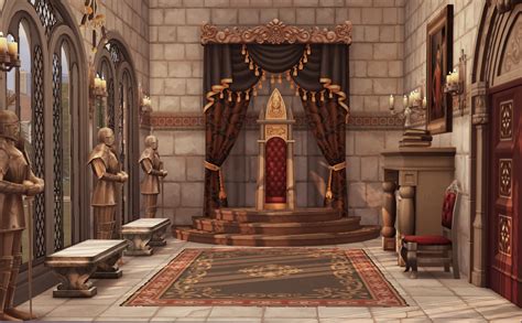 ♥ fab flubs ♥ | a medieval throne room no CC is used