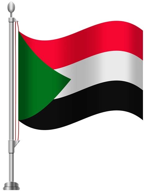 Sudan Flag PNG Clip Art - Best WEB Clipart