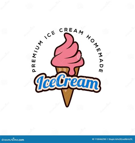 Creative Ice Cream Logo Vector Art Logo Stock Illustration ...