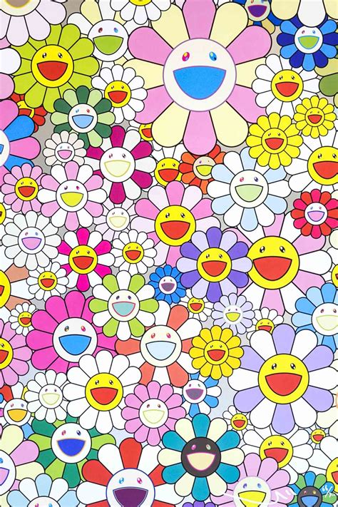 Takashi Murakami Flower Smile SOLD - The Whisper Gallery | Murakami ...