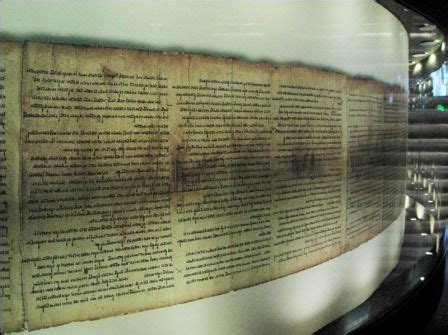 Dead Sea Scroll Of Isaiah in Israel | Bible history, Dead sea scrolls, Bible land