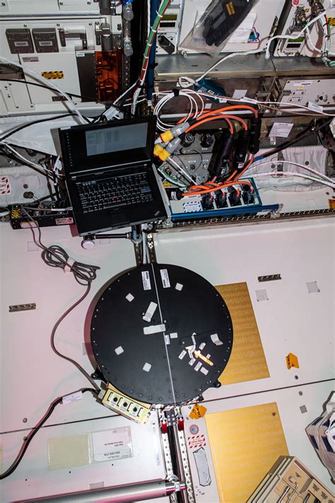 ESA - Installation of the Fluid Dynamics in Space experiment