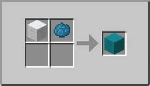 Cyan Wool | How to craft cyan wool in Minecraft | Minecraft Wiki