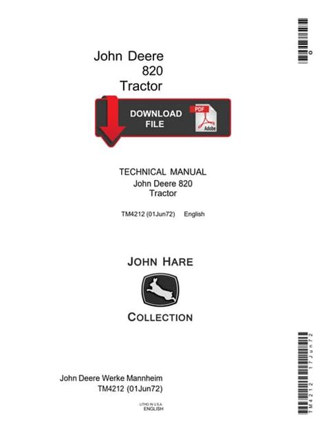 John Deere 820 Tractor Service Technical Manual.pdf