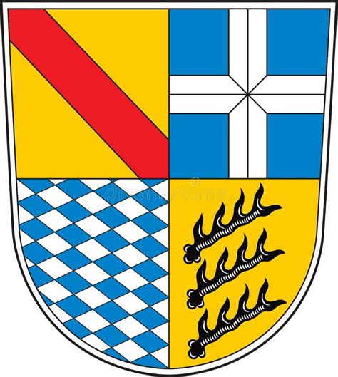 Coat of Arms of Karlsruhe in Baden-Wuerttemberg, Germany Stock Vector ...