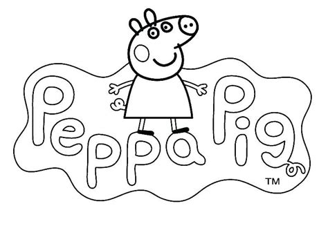 Peppa Pig Coloring Pages - Best Coloring Pages For Kids | Peppa pig ...