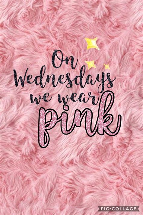 On Wednesdays we wear pink Mean Girls wallpaper | Funny wednesday ...