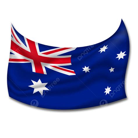 Australia Flag, Flag Of Australia, Waving Australia Flag, Australia Day PNG Transparent Clipart ...