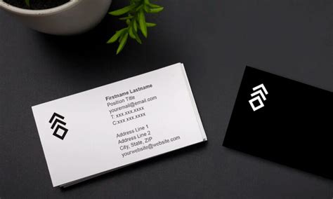 How to design a business card with your company logo | Turbologo