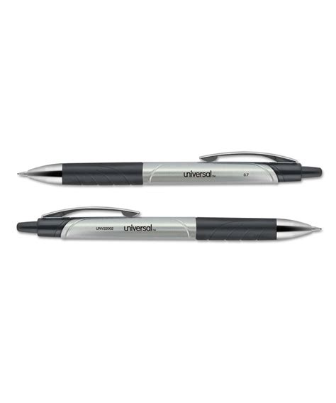 Comfort Grip Mechanical Pencil, .7mm, Black, Dozen