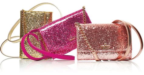 Kate spade Glitter Bug Cami Cross-Body Bag in Pink | Lyst