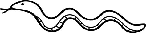 Snake Outline Clip Art at Clker.com - vector clip art online, royalty free & public domain