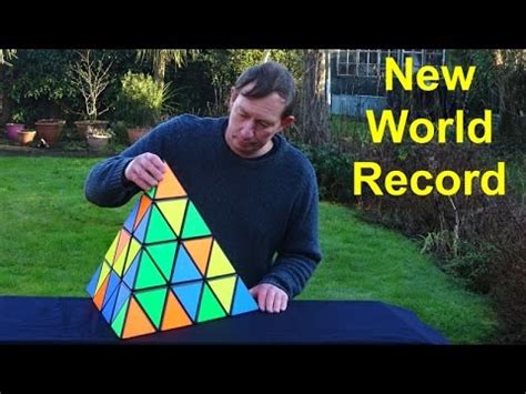 *World Record* Tony Fisher's Giant Master Pyraminx Puzzle - YouTube