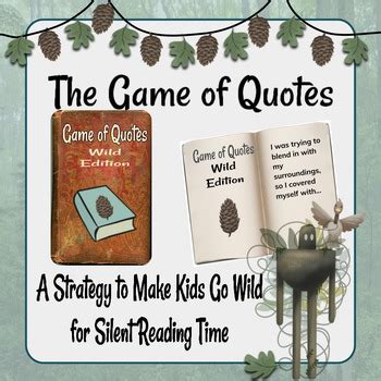 Game of Quotes: Wild Robot Edition by The Book Somm | TPT