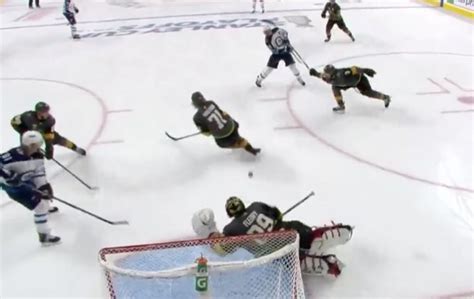 Watch: Marc-Andre Fleury stops Mark Scheifele twice with crazy saves