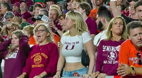 Gorgeous Fan Went Viral At Miami vs. Florida State Game