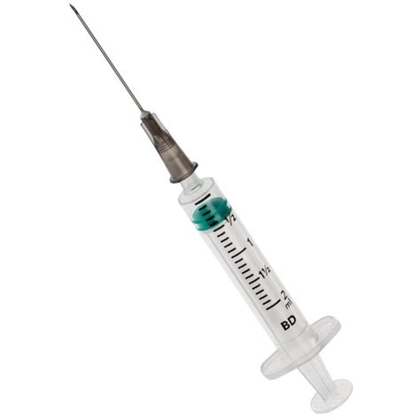 BD Emerald 2ml Syringe with 22G Needle - Fitbynet