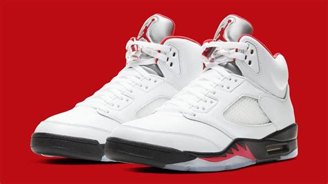 Air Jordan 5 "Fire Red" Drops Today: Purchase Links - Street Stalkin