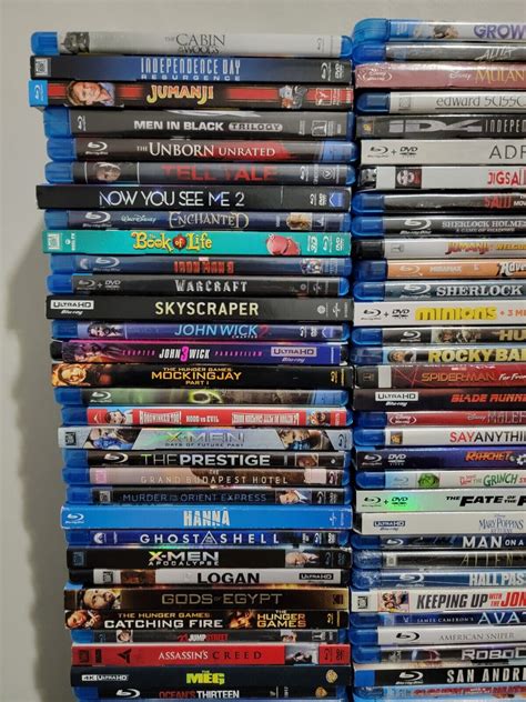 4k, blu ray, and DVD Movies Lot (500+) | eBay