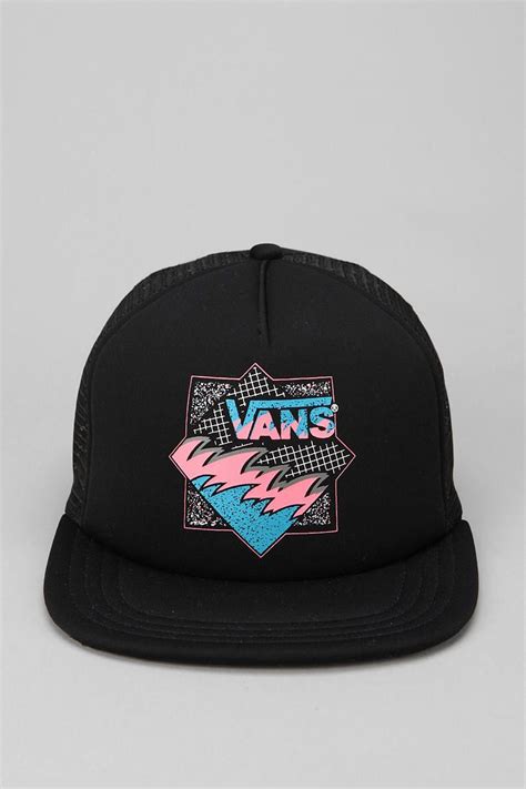 Vans Box Grid Trucker Hat | Vans, Trucker hat, Hats