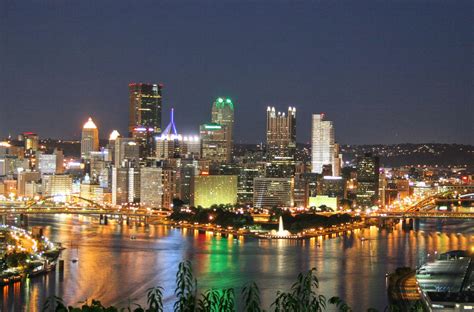 Pittsburgh Skyline Wallpapers - Top Free Pittsburgh Skyline Backgrounds ...