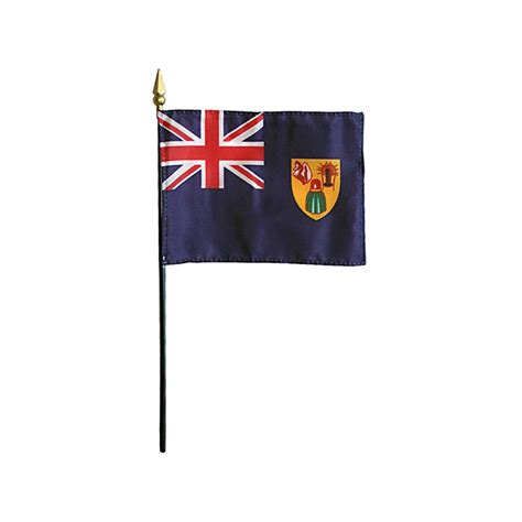 Turks & Caicos Stick Flag - Kengla Flag Co