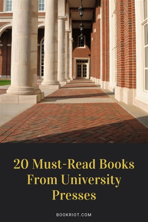 20 Must-Read Books from University Presses | Book Riot