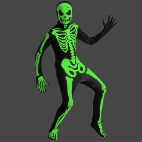 Best Kids Glow in the Dark Skeleton Costume