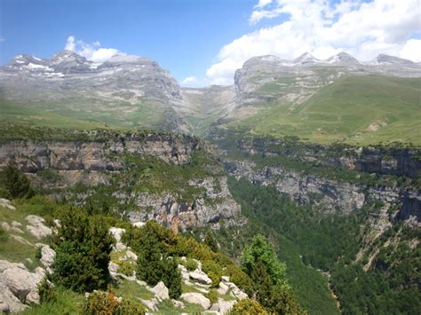 Walking in the Ordesa National Park