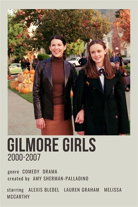 gilmore girls movie minimal polaroid poster in 2023 | Gilmore girls ...