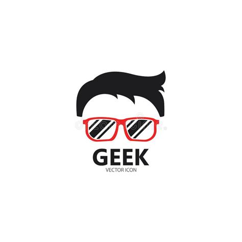 Geek Logo,Vector Logo stock vector. Illustration of concept - 154154927