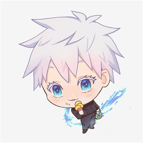 Gojo Satoru Chibi (Fan art by me) : r/JuJutsuKaisen