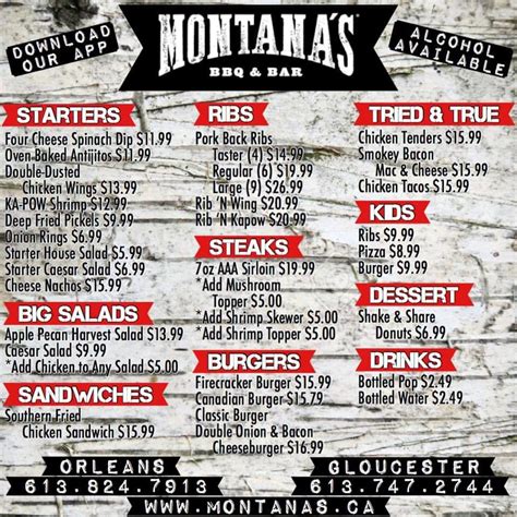 Montana's BBQ & Bar Gloucester