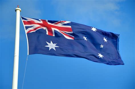 🥇 Drapeau de l'Australie - le symbole de paillettes. Histoire et images de l'Australie ...