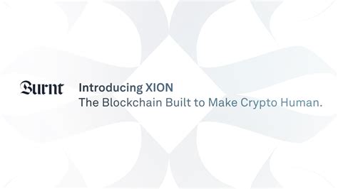 XION | The First Chain Purposefully Built For Consumer Adoption.