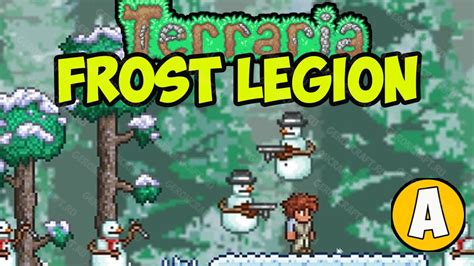 Terraria how to get Frost Legion (EASY) | Terraria how to summon Frost ...