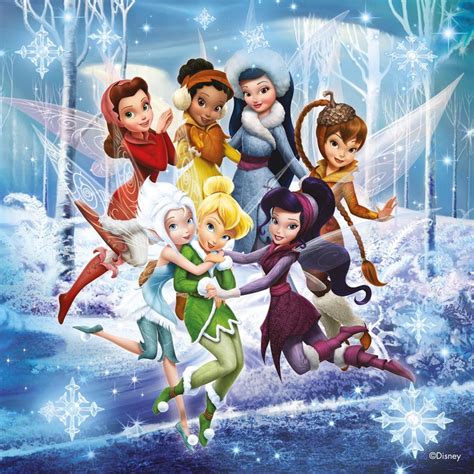 Disney fairies - Tinkerbell, Periwinkle, Rosetta, Iridessa, Silvermist, Fawn, Vidia Fairies ...