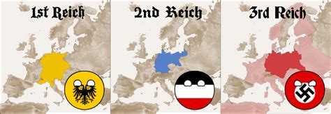 All Reichs as countryball by Arminius1871 on DeviantArt