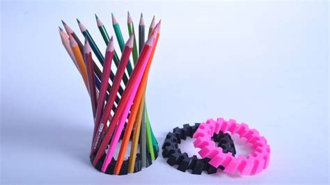 Business Business & Industrial 3D Printed Pyro Firework Mortar Rack Pencil Holder Office ...