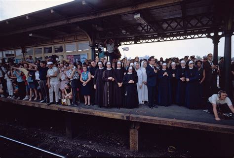 Watching Robert F. Kennedy's Funeral Train Pass By: Old Photos, 1968 ...