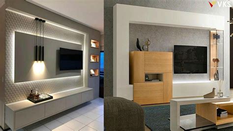 LCD TV Wall Unit Design Ideas | Modern TV Cabinet Design | Living Room TV Unit Wall Interior ...