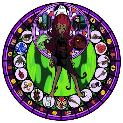 Xiaolin Showdown Wuya Heylin KH Stain Glass by purpleorchid-8863 on ...