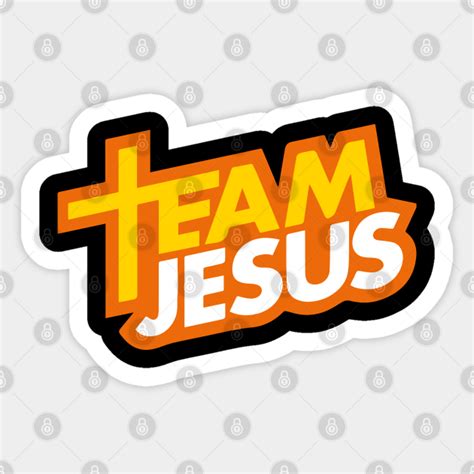 Team Jesus, Laminated Vinyl Stickers | ubicaciondepersonas.cdmx.gob.mx